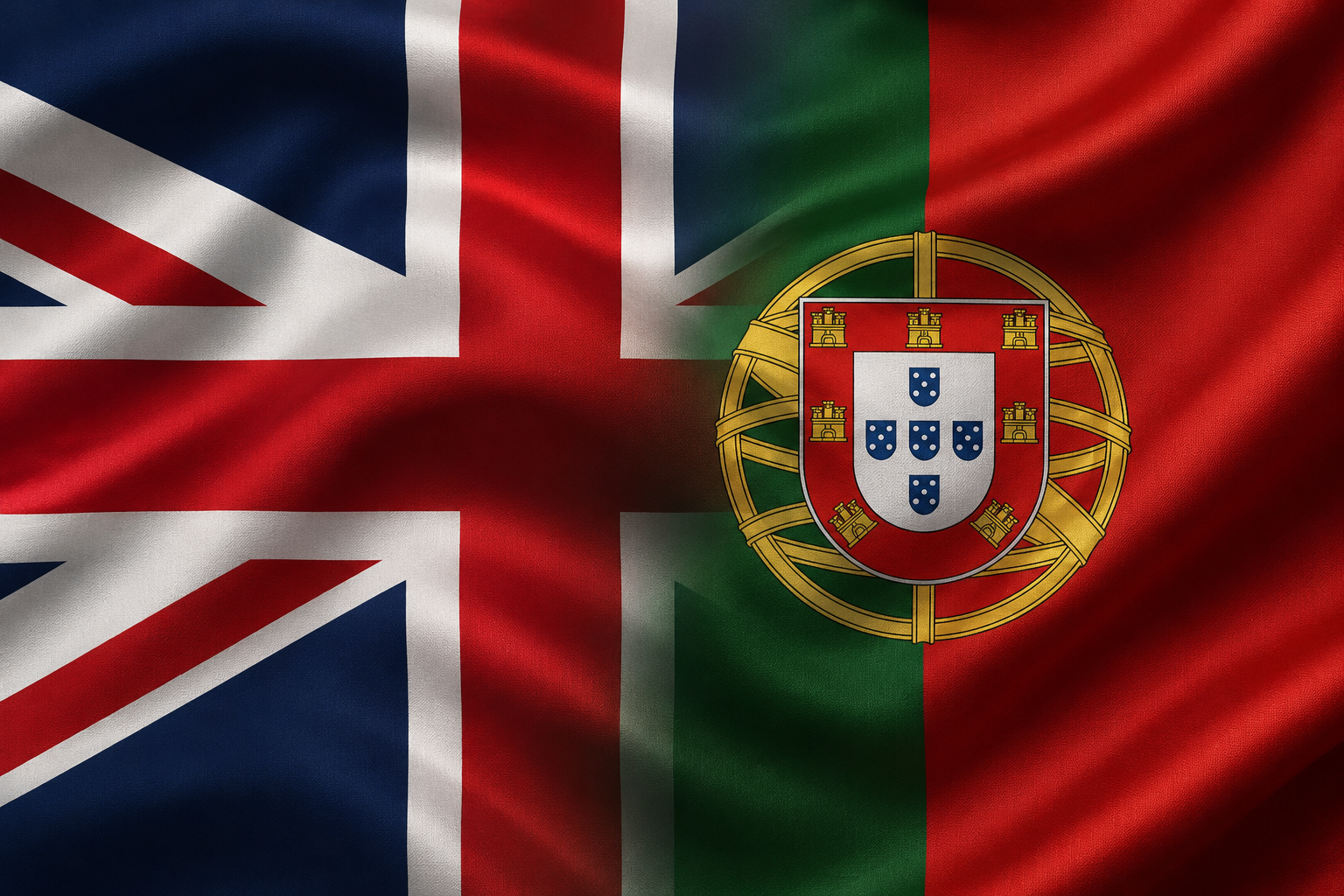 British and Portuguese